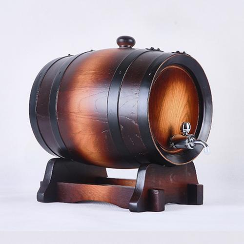 3l升无胆无胶蜡烘烤橡木桶橡木酒桶红酒桶葡萄酒桶批发